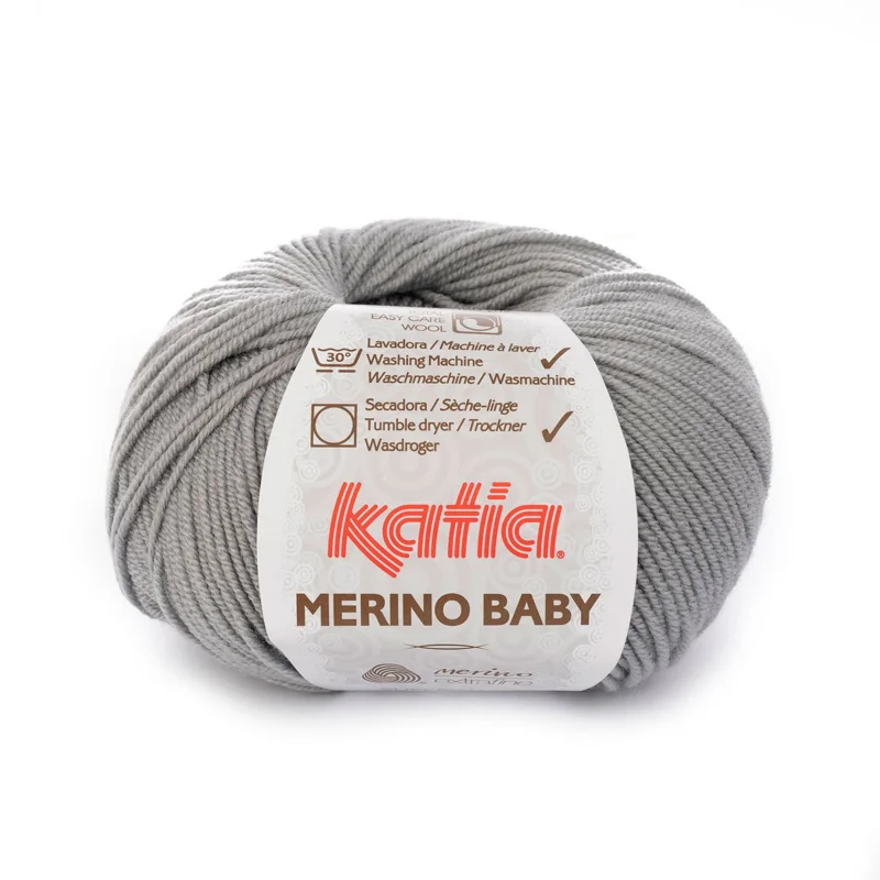 Katia Merino Baby 070 Light grey