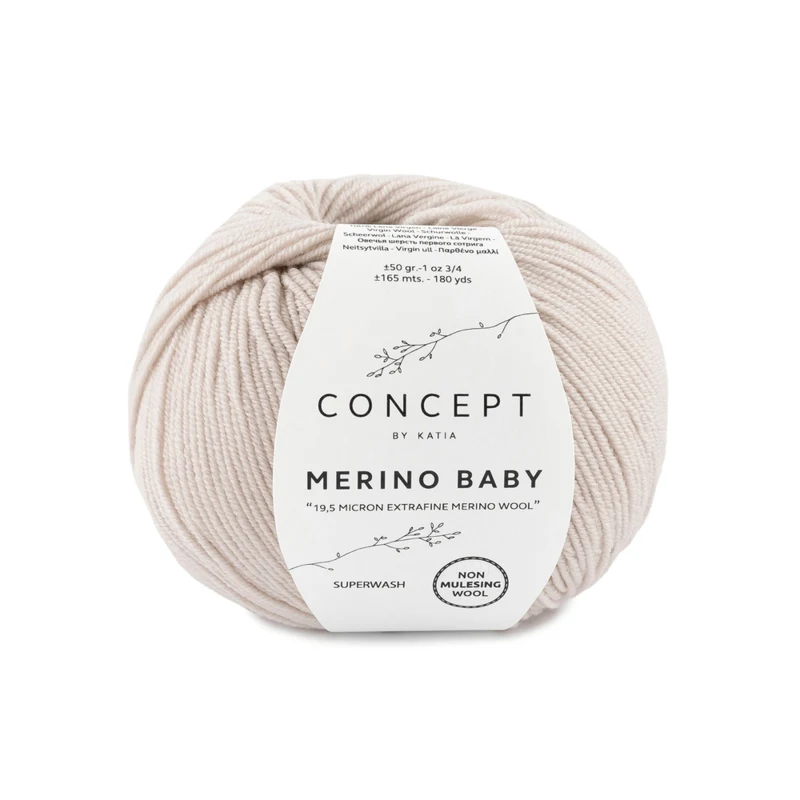 Katia Concept Merino Baby 027 Light beige