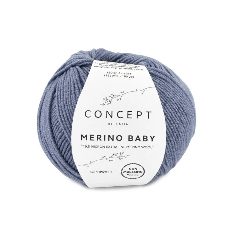 Katia Concept Merino Baby 067 Dark grey