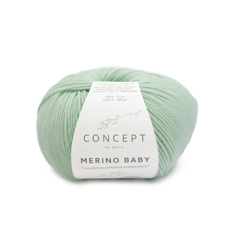 Katia Concept Merino Baby 156 Pastel green
