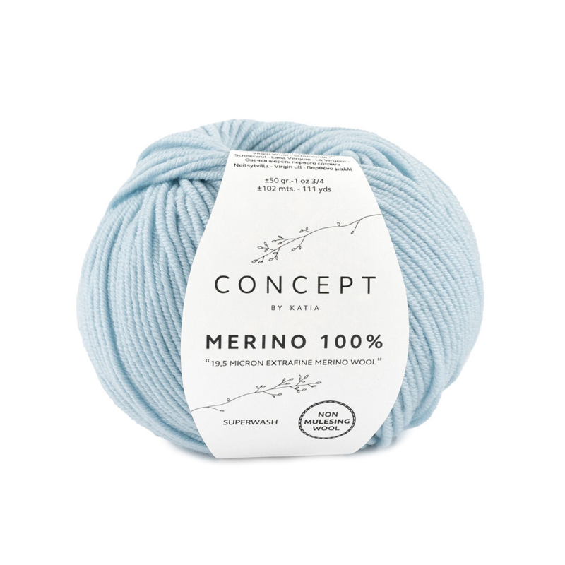 Katia Merino 100% 067 Sky blue