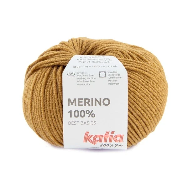 Katia Merino 100% 091 Mustard