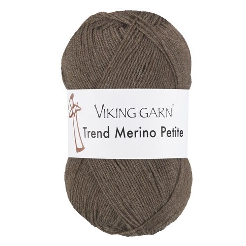 Viking Trend Merino Petite 398 Brown melange