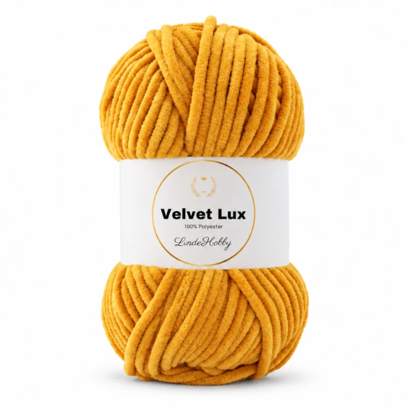 LindeHobby Velvet Lux 46 Mustard