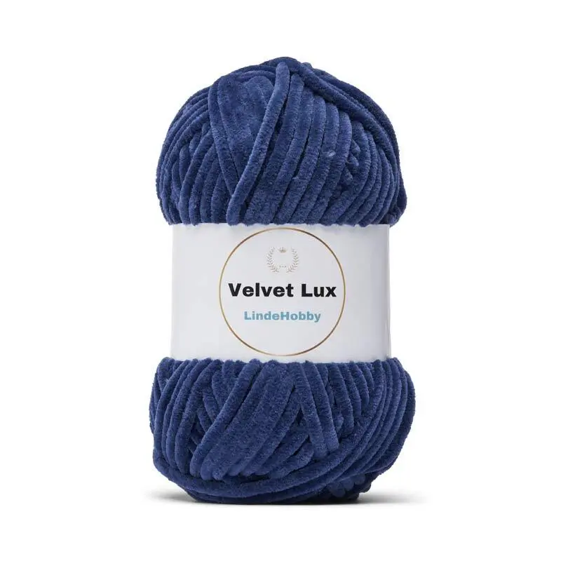 LindeHobby Velvet Lux 26 Navy Blue