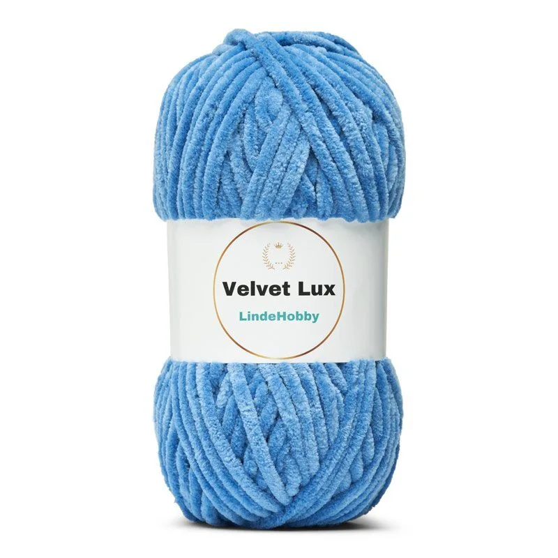 LindeHobby Velvet Lux 25 Denim blue