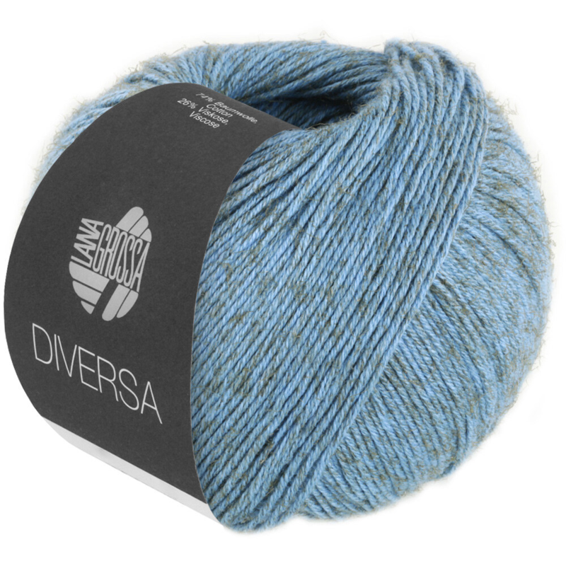 Lana Grossa Diversa 16 Dark Gray Blue