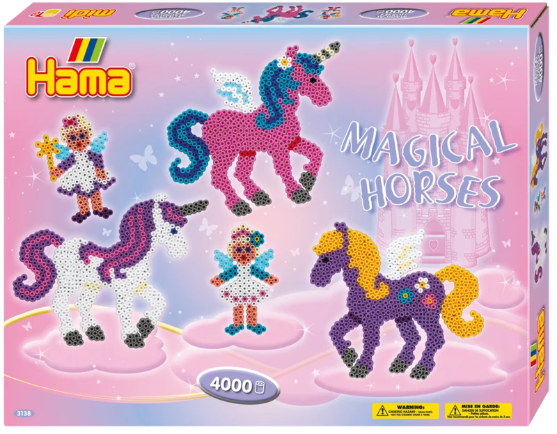 Hama Gift Box Magical Horses