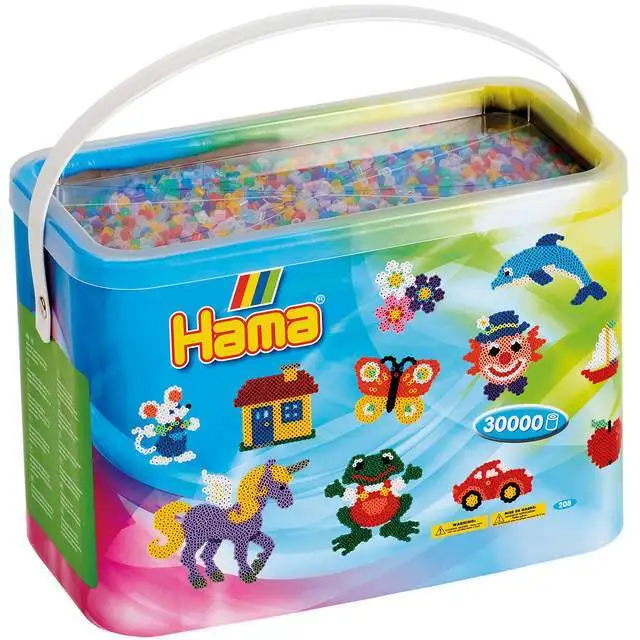 Hama Midi Beads, 30.000 pcs. - Mix 53