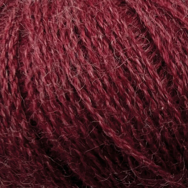 Onion Alpaca+Merino Wool+Nettles 1217 Wine red