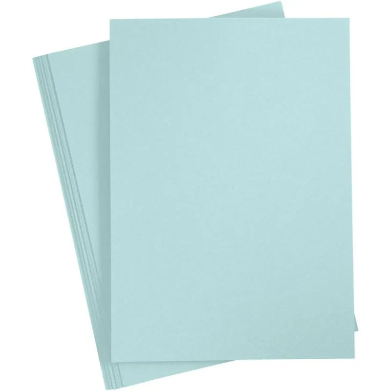 Papir, 20 stk, A4 - Light blue