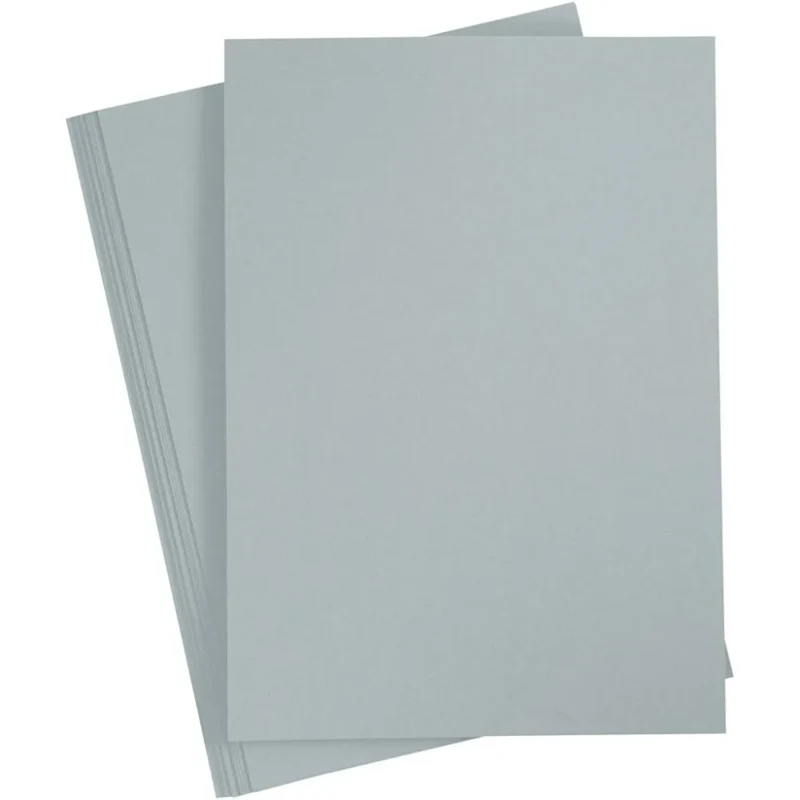 Papir, 20 stk, A4 - Grey
