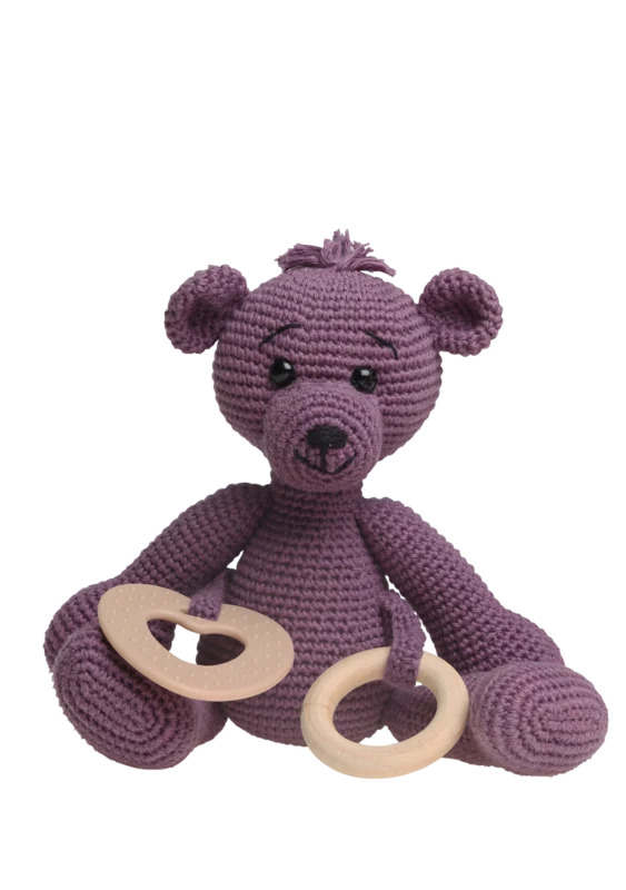 Sensory Teddy Kit - Dark purple
