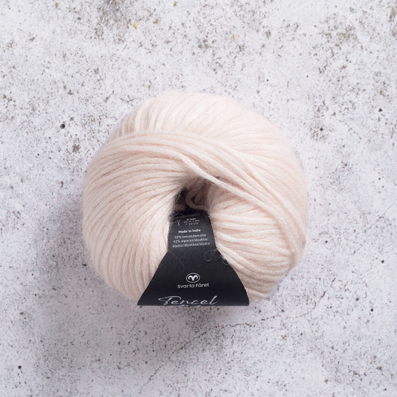 Svarta Fåret Tencel Blow 40 Pastel peach