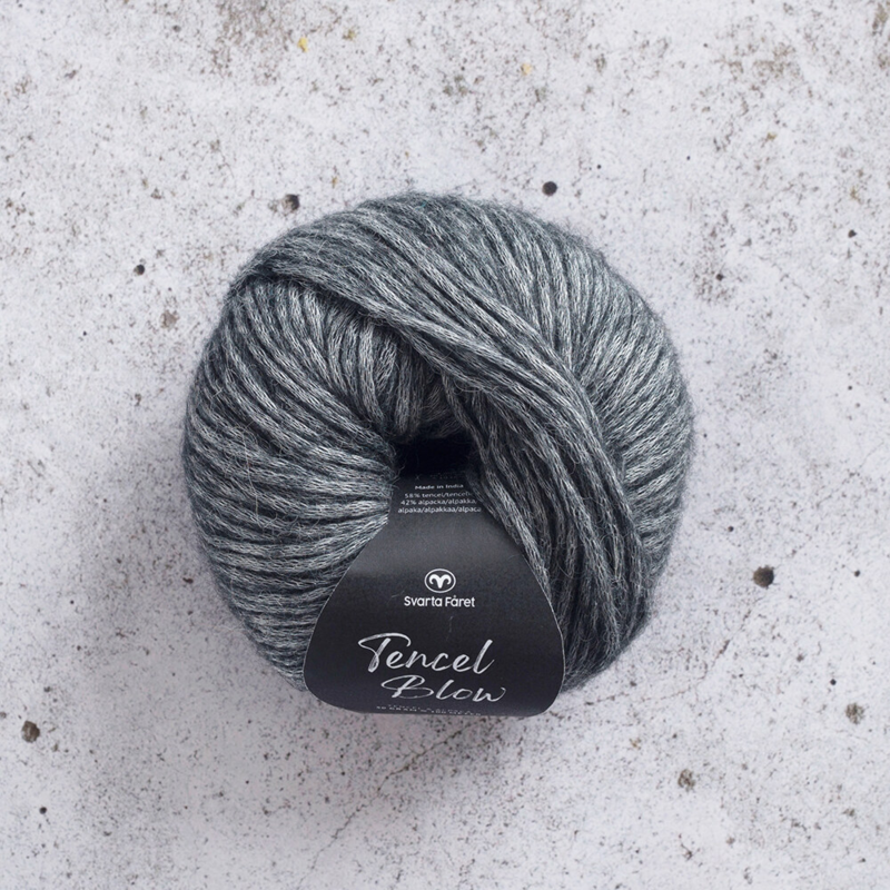 Svarta Fåret Tencel Blow 01 Gunmetal black