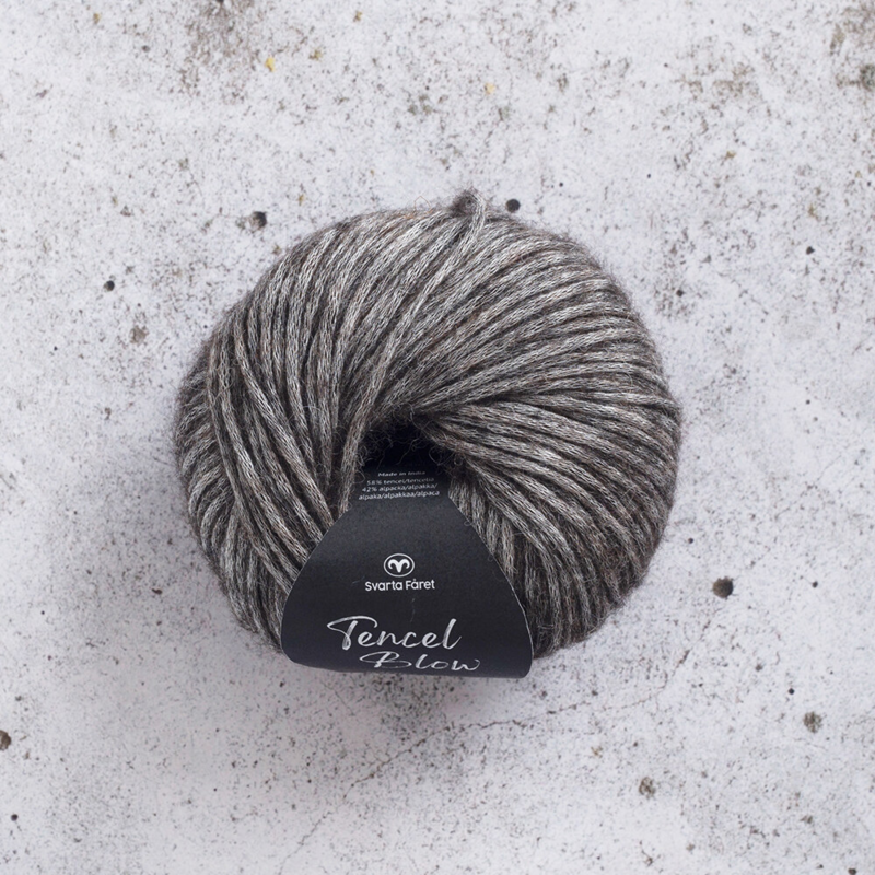 Svarta Fåret Tencel Blow 25 Espresso black