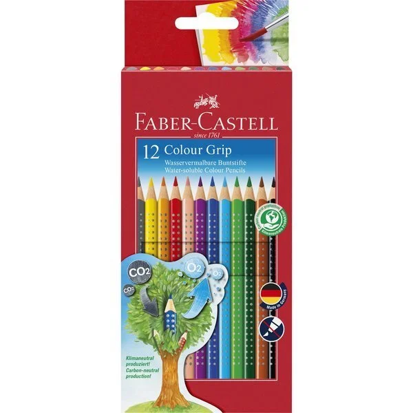 Faber-Castell, Colour Grip 12 pieces