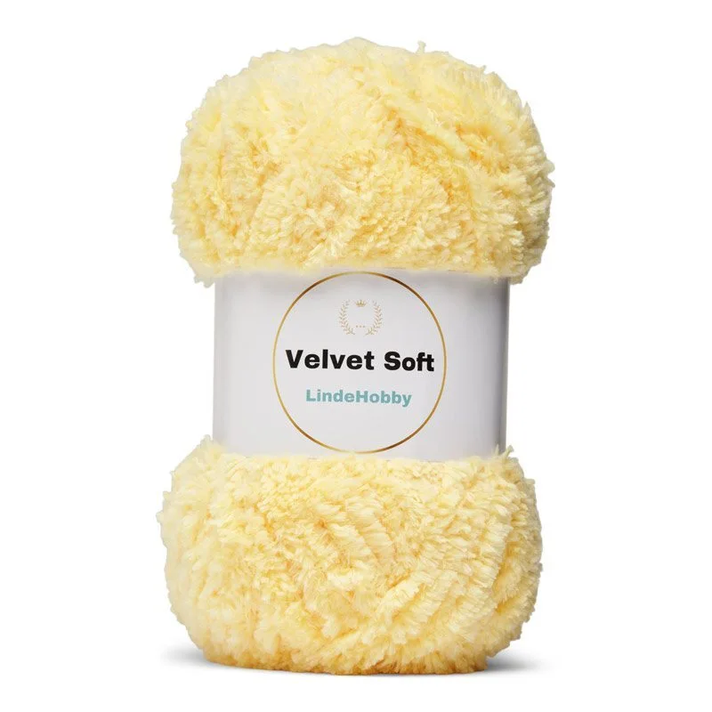 LindeHobby Velvet Soft 23 Soft Yellow
