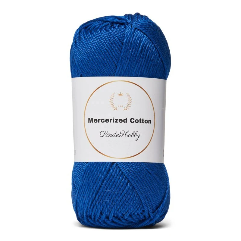 LindeHobby Mercerized Cotton 35 Royal Blue
