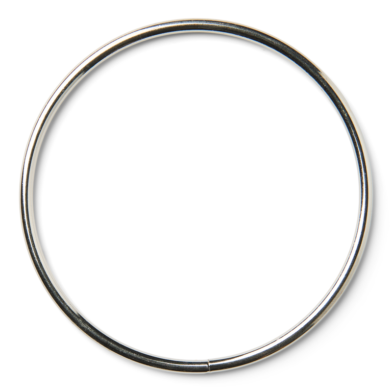 HobbyArts Metal Ring, Silver 7 cm