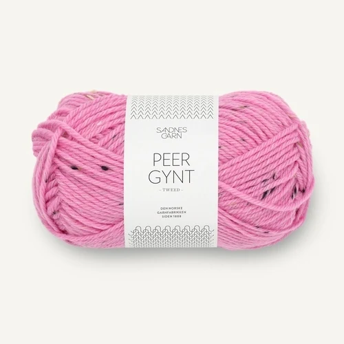 Sandnes Peer Gynt 4615 Pink natural tweed