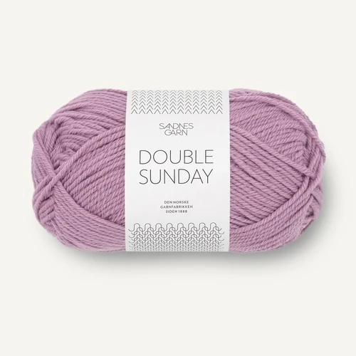 Sandnes Double Sunday 4632 Lavender Pink