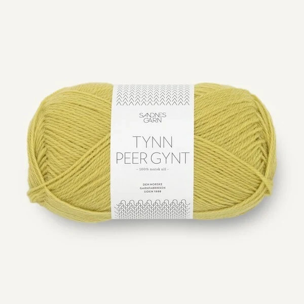 Sandnes Tynn Peer Gynt 9825 Sunny Lime
