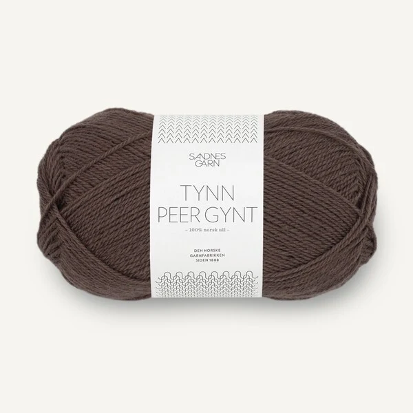 Sandnes Tynn Peer Gynt 3880 Dark Chocolate