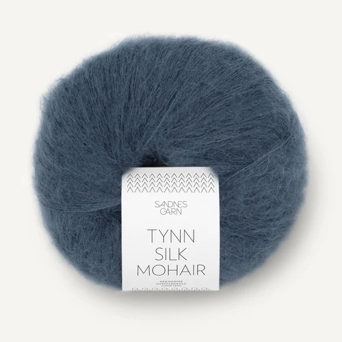 Sandnes Tynn Silk Mohair 6081 Deep Blue