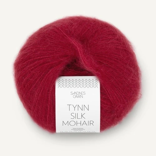 Sandnes Tynn Silk Mohair 4236 Deep Red