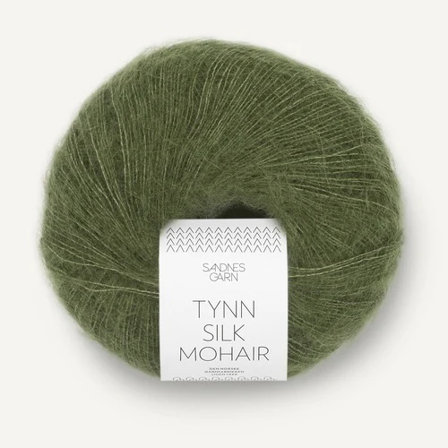 Sandnes Tynn Silk Mohair 9062 Olive Green