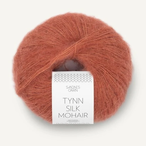 Sandnes Tynn Silk Mohair 3535 Light Copper Brown