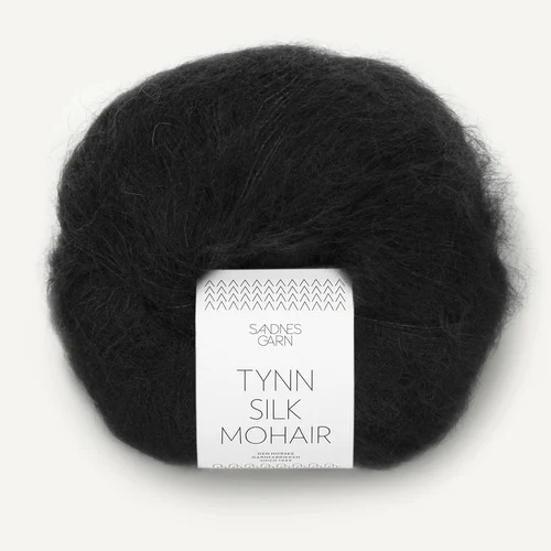 Sandnes Tynn Silk Mohair 1099 Black