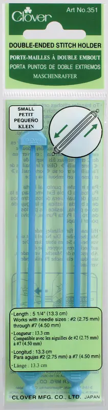 Clover Double Ended Stitch Holder, Small