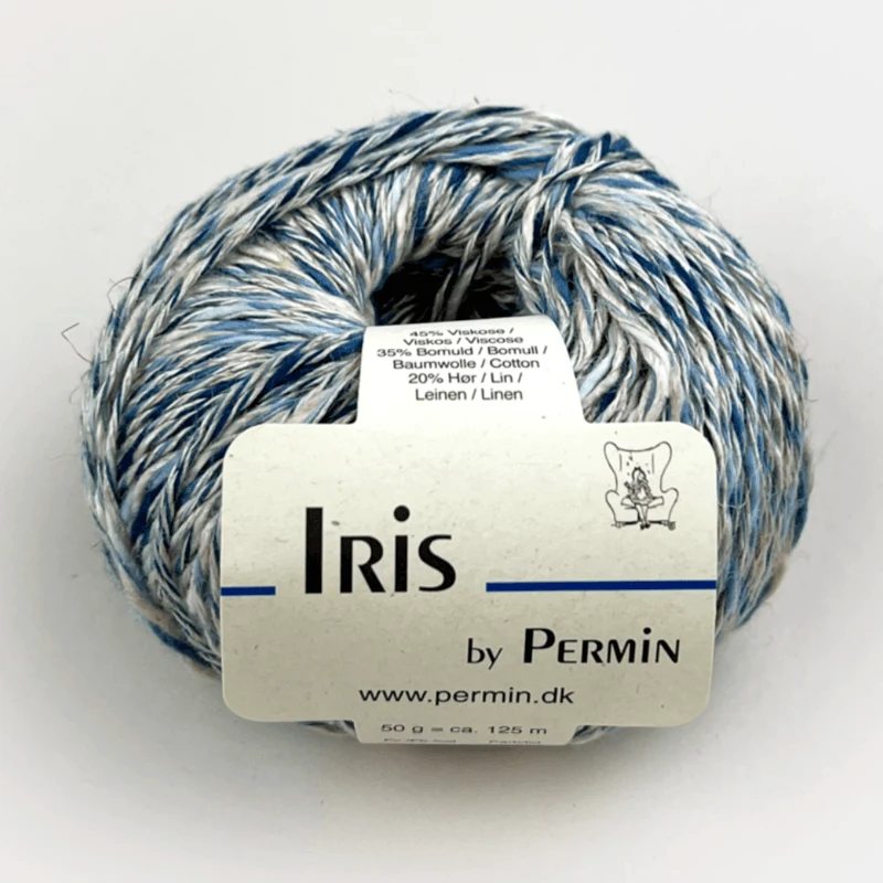 Permin Iris 01 Blue tones