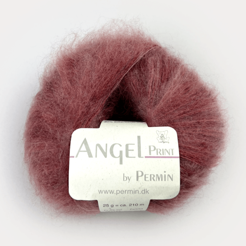 Permin Angel print 63 Pink Tones