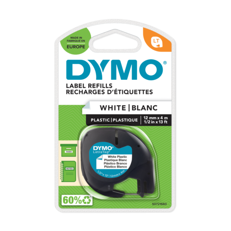 Dymo Label Refills White
