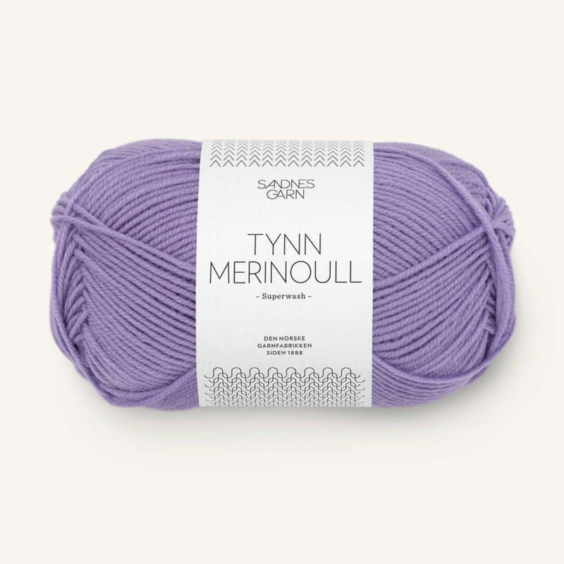 Sandnes Tynn Merinoull 5224 Purple