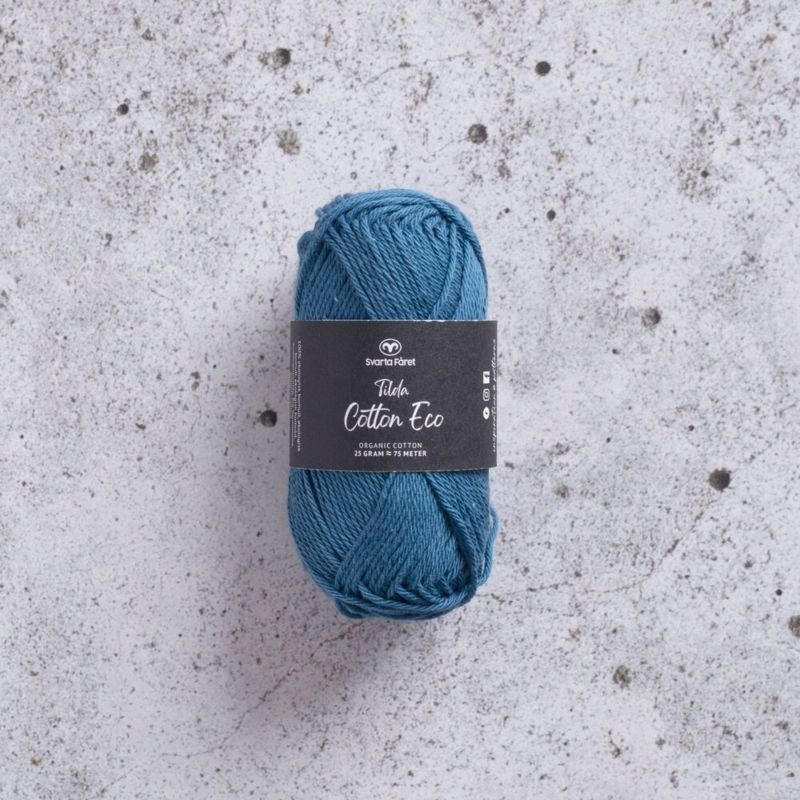 Svarta Fåret Tilda Cotton Eco 273 Blue moon