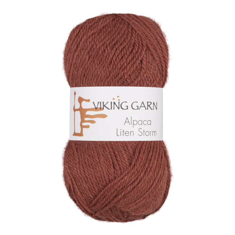 Viking Alpaca Liten Storm 755 Burgundy