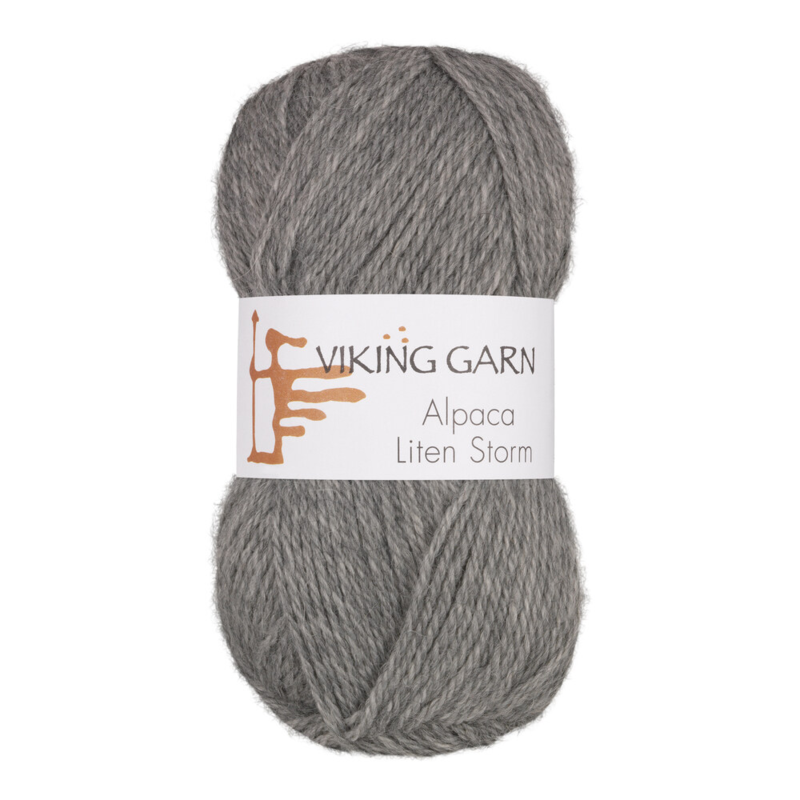 Viking Alpaca Liten Storm 713 Light gray