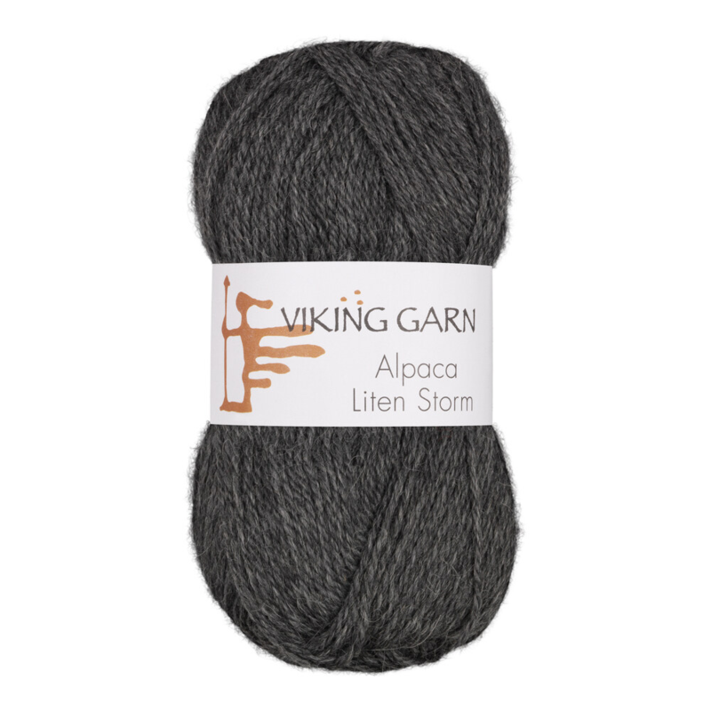 Viking Alpaca Liten Storm 715 Gray