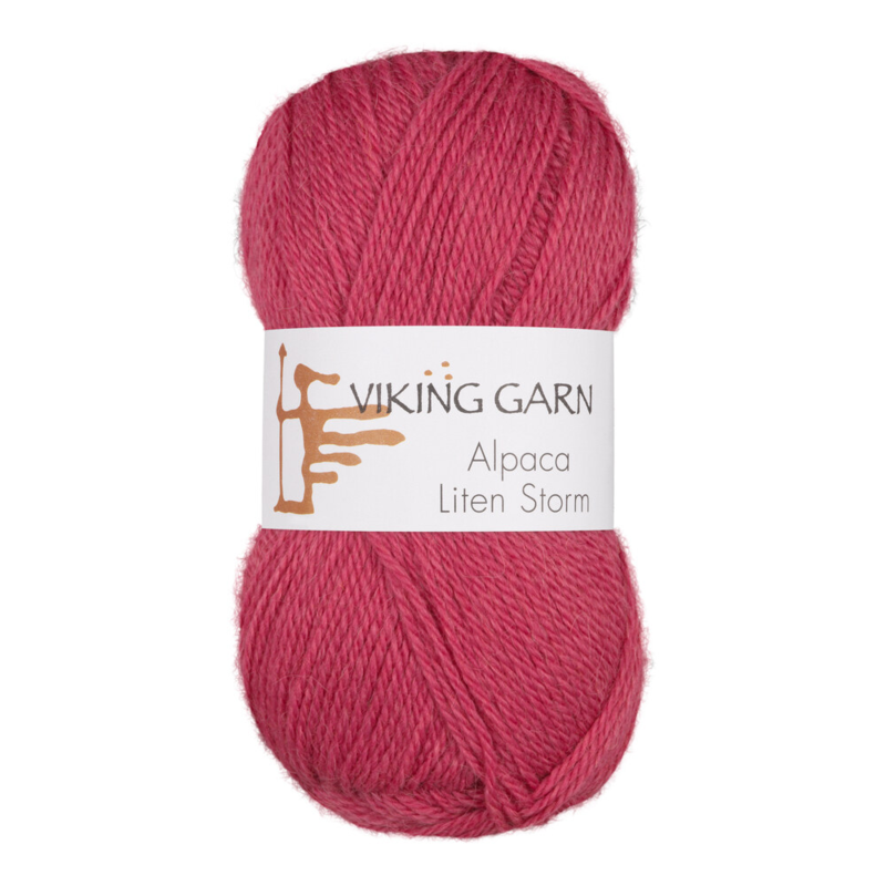 Viking Alpaca Liten Storm 761 Cherry