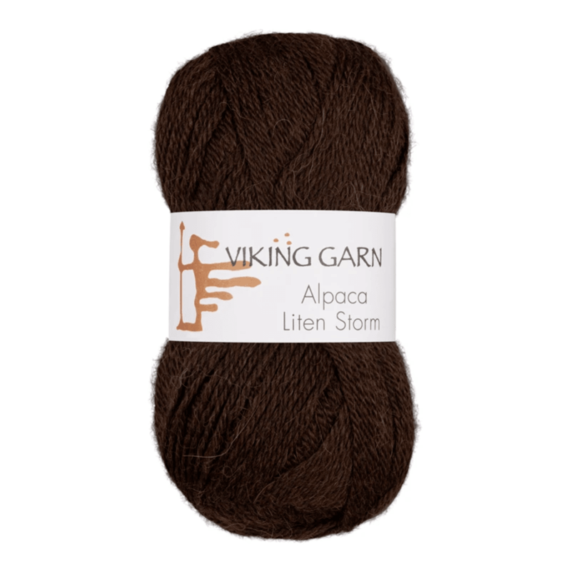 Viking Alpaca Liten Storm 718 Dark brown