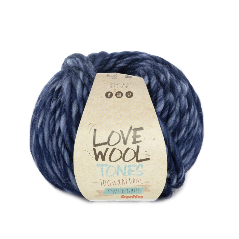 Katia Love Wool Tones 204 Blue