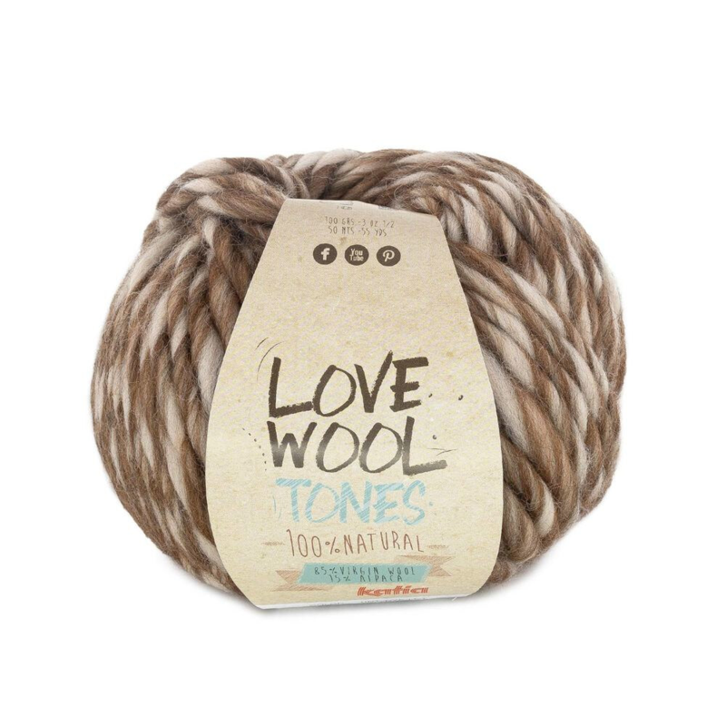 Katia Love Wool Tones 201 Brown