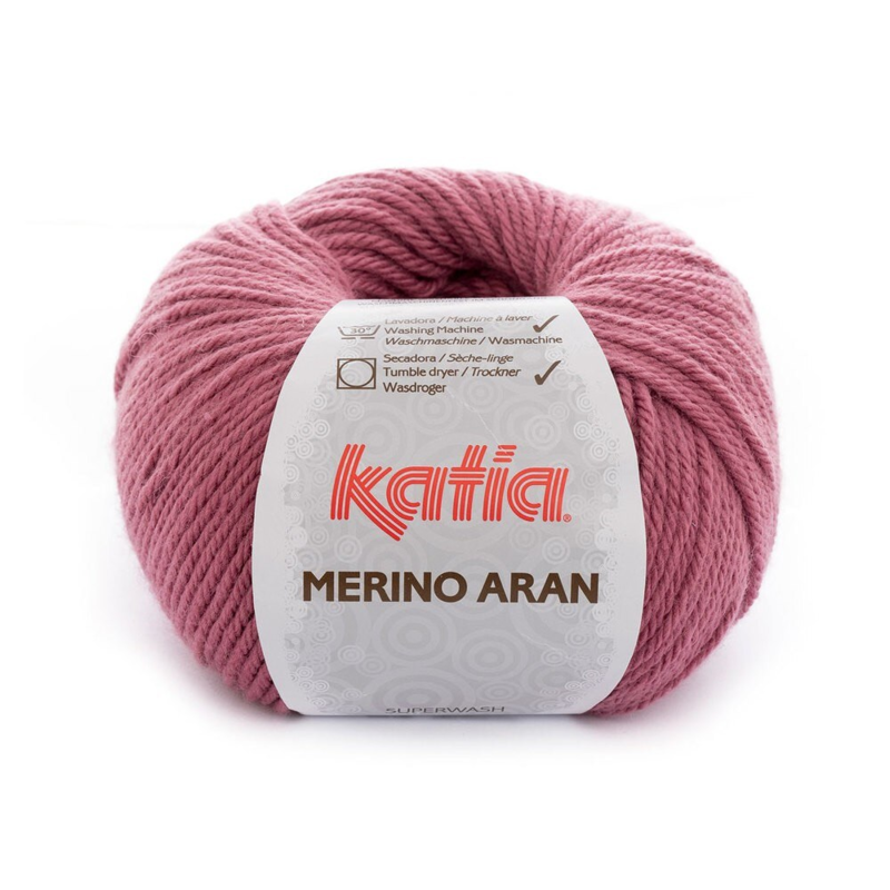 Katia Merino Aran 054 Dark Pink