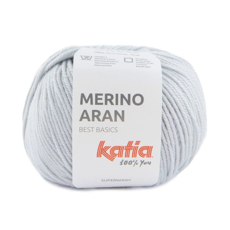 Katia Merino Aran 098 Blue Gray