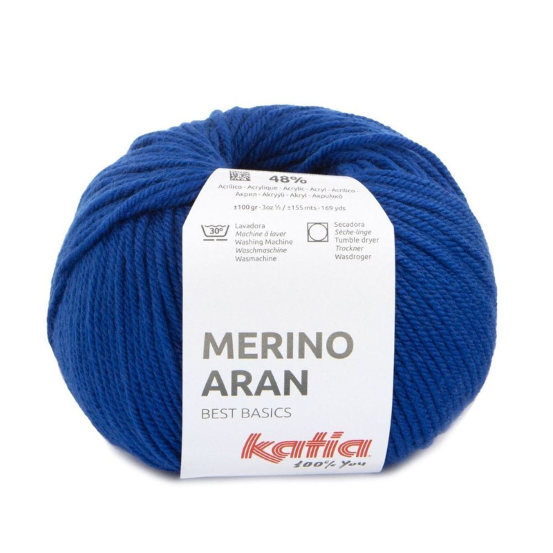 Katia Merino Aran 099 Ultramarine Blue