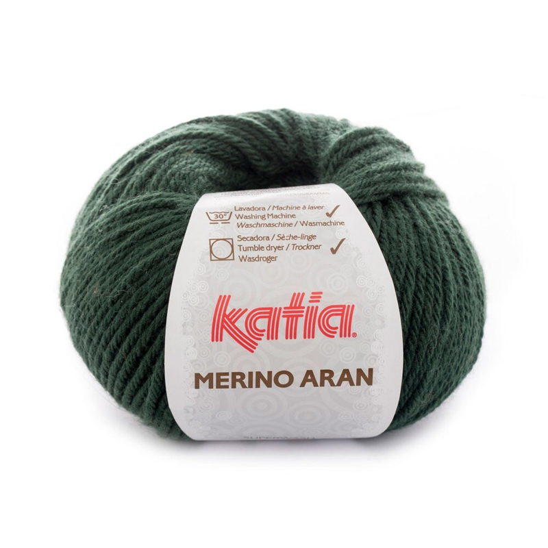 Katia Merino Aran 066 Dark Green